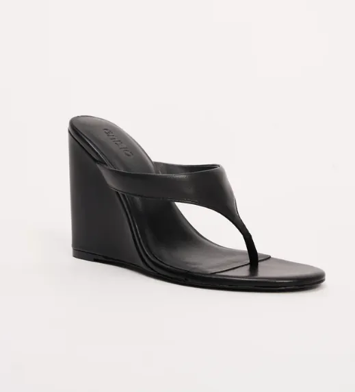 Leo Platform Wedge Sandal